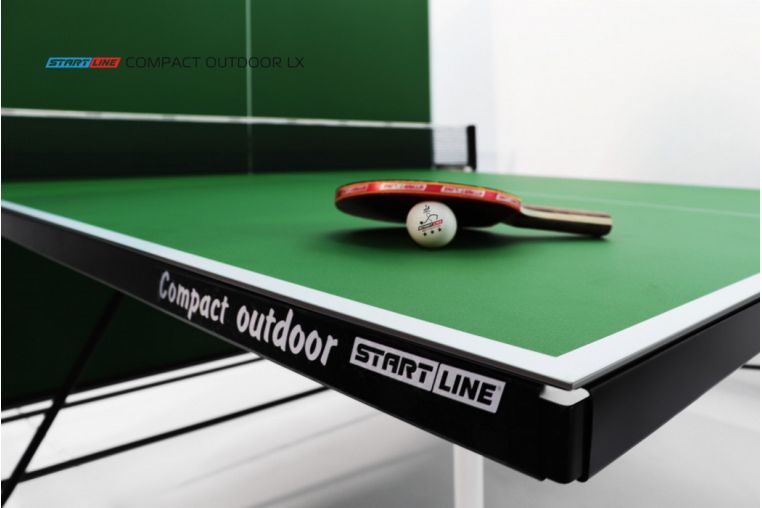 Теннисный стол Start Line Compact Outdoor-2 LX Green фото 1