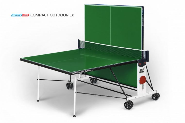 Теннисный стол Start Line Compact Outdoor-2 LX Green фото 4