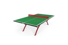 Антивандальный теннисный стол Unix Line 14 mm SMC TTS14ANVGRR Green\Red