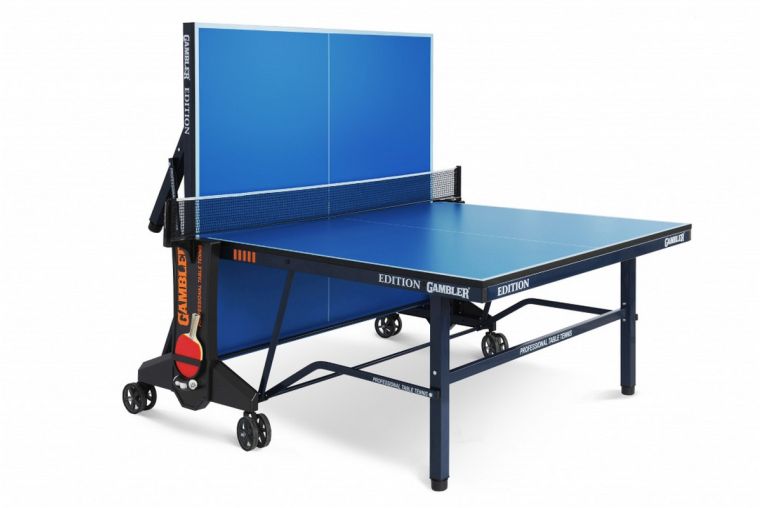 Стол теннисный Gambler Edition Indoor GTS-1 blue фото 2