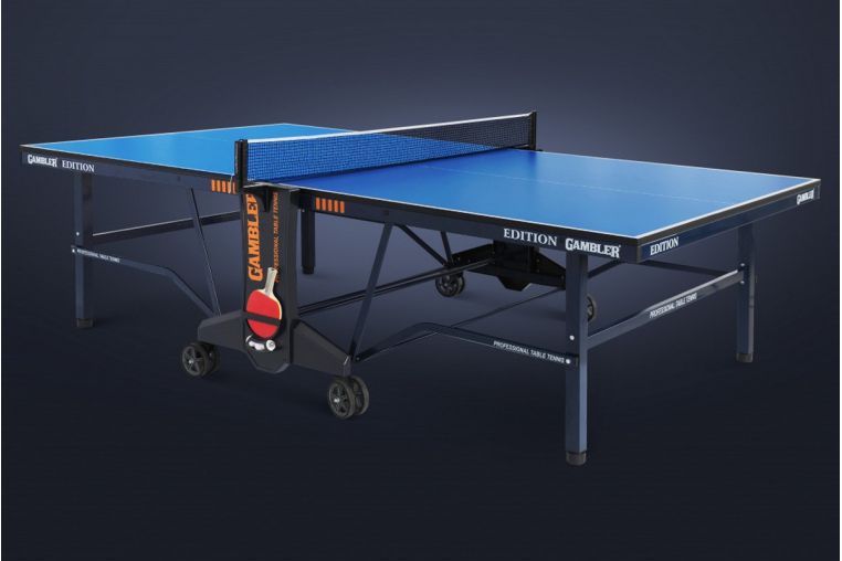 Стол теннисный Gambler Edition Indoor GTS-1 blue фото 3