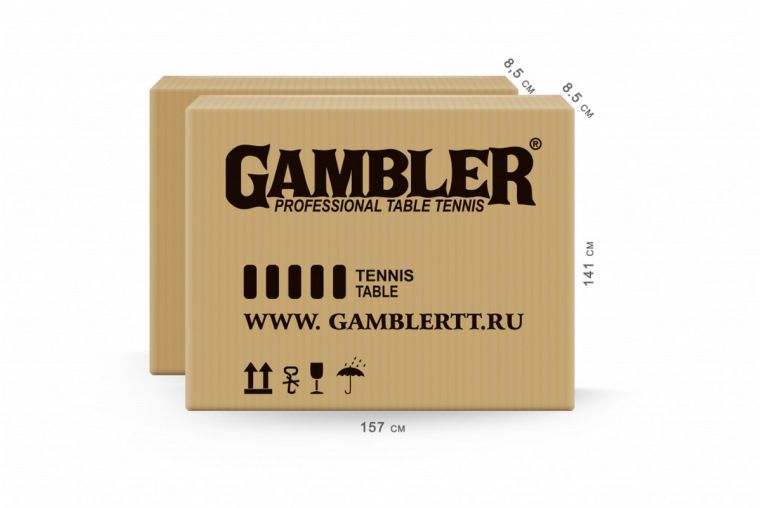 Стол теннисный Gambler Edition Indoor GTS-1 blue фото 6