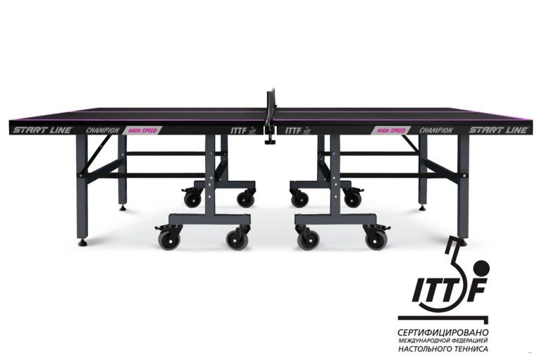 Теннисный стол Start Line Champion HIGH SPEED 60-888-2 Black фото 6