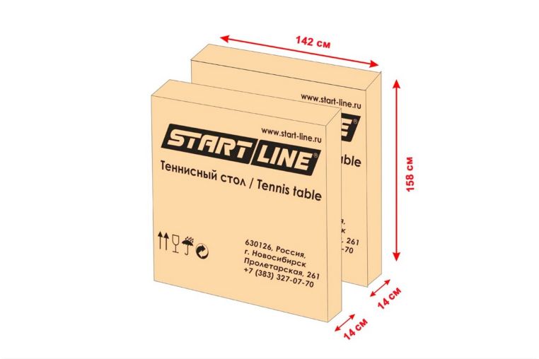 Теннисный стол Start Line Victory Design 60601 фото 6