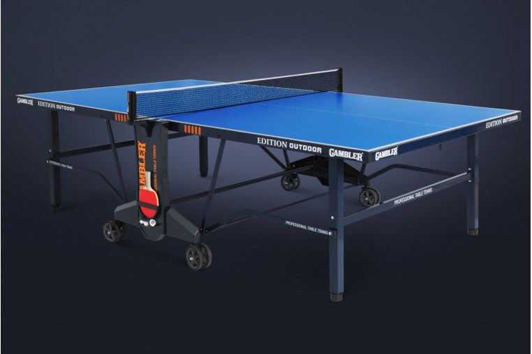 Стол теннисный Gambler Edition Outdoor GTS-4 blue фото 4