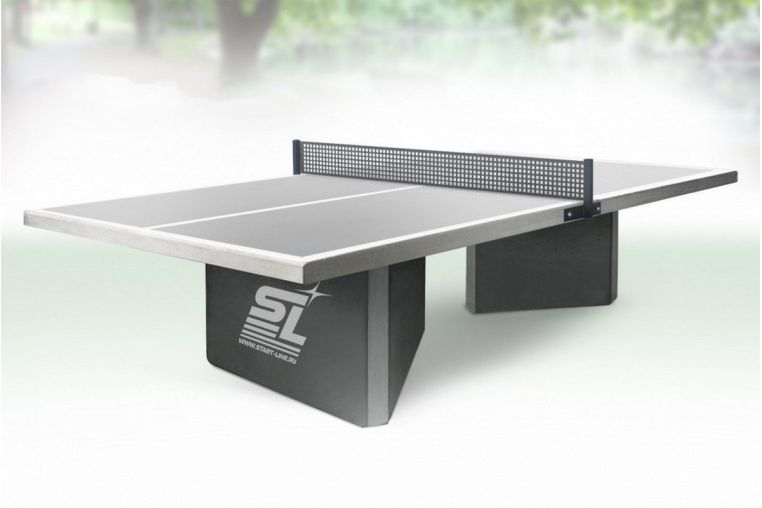 Теннисный стол Start Line City Power Outdoor 60 мм (бетон), с сеткой 