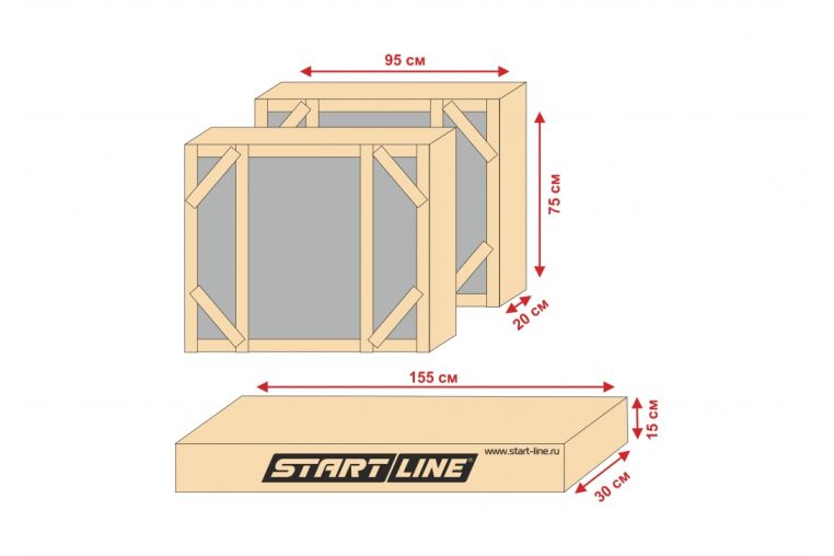 Теннисный стол Start Line City Strong Outdoor фото 4