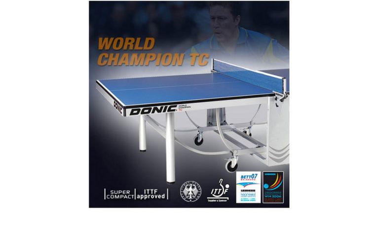 Теннисный стол Donic World Champion TC без сетки 400240-B blue фото 2