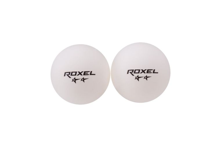 Мячи для настольного тенниса Roxel 2* Swift, 6 шт, белый фото 1