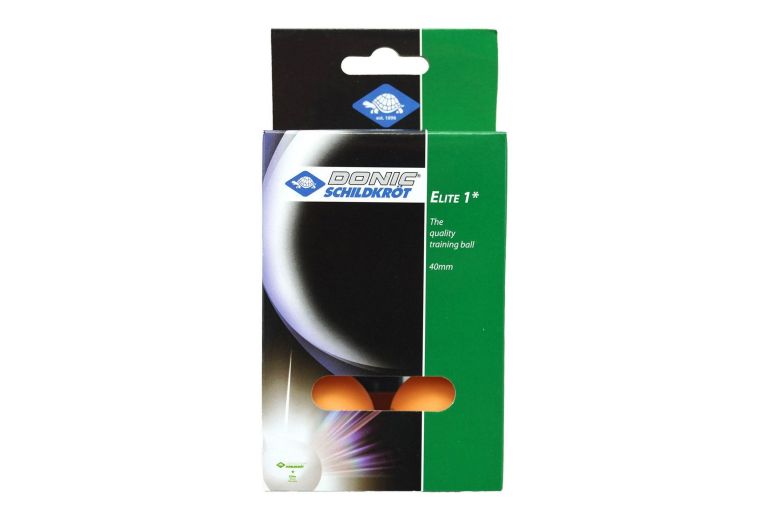 Мячи для настольного тенниса Donic Elite 1, 6 штук 618017 оранжевый фото 2
