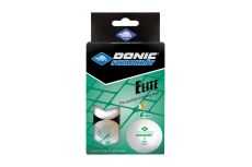 Мячики для настольного тенниса Donic Elite 1* 40+, 6 штук 608510 белый