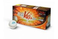 Мячи для настольного тенниса (10шт.) Double Fish 40+ One star 1* Volant V201F