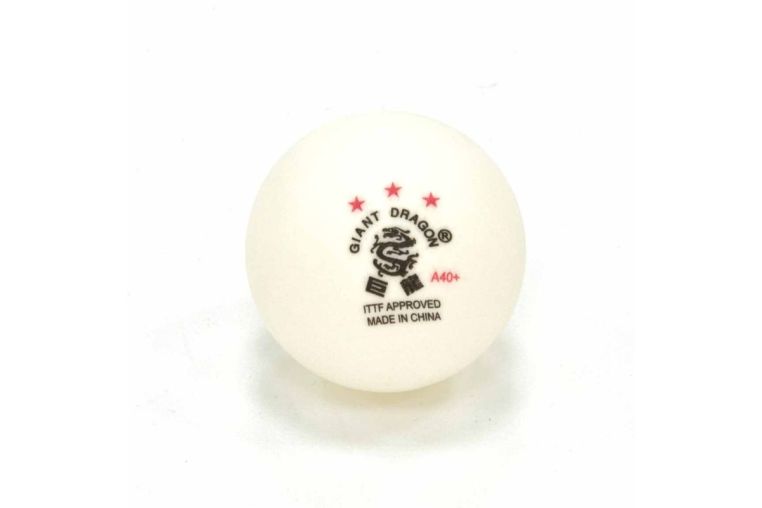 Мячи Giant Dragon Professional ITTF 3* New белый (6 шт. в коробке) фото 2