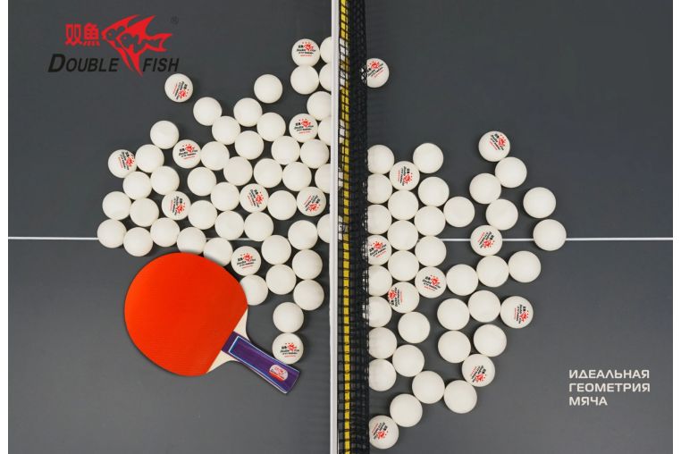 Мячи для настольного тенниса 3***, PAR40+ Double Fish А111Р-6 6 шт фото 8