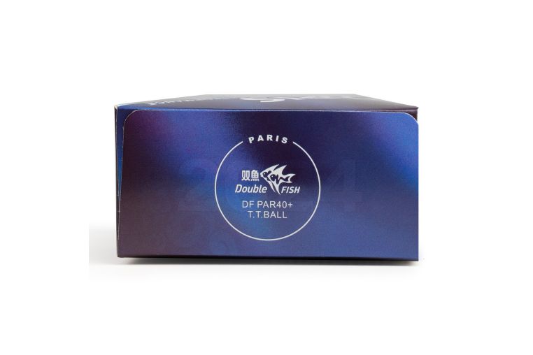 Мяч для настольного тенниса Double Fish Paris 2024 Olympic Games 3*** PAR40+ ITTF Approved, 6шт фото 6