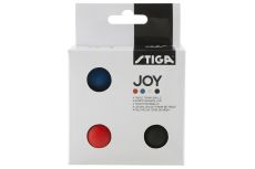 Мяч для настольног тенниса Stiga Joy 1110-5240-04, диам. 40+мм, пластик, упак. 4 шт, белый