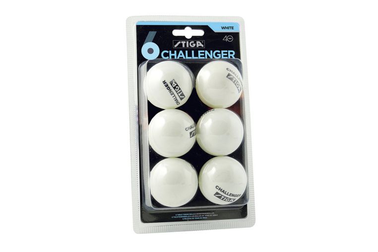 Мяч для настольного тенниса Stiga Challenger 5200-06 белый, 6шт 