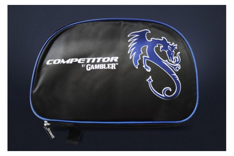 Чехол для ракеток Gambler Double padded dragon cover GDC-2 blue фото 1