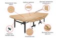 Чехол универсальный для теннисного стола UnixFit Line COV210TTBG beige фото 3