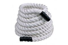 Тренировочный канат 9 м Perform Better Training Ropes 4086-30-White 7,3 кг, диаметр 3,81 см, белый