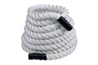Тренировочный канат 9 м Perform Better Training Ropes 4087-30-White 12 кг, диаметр 5 см, белый