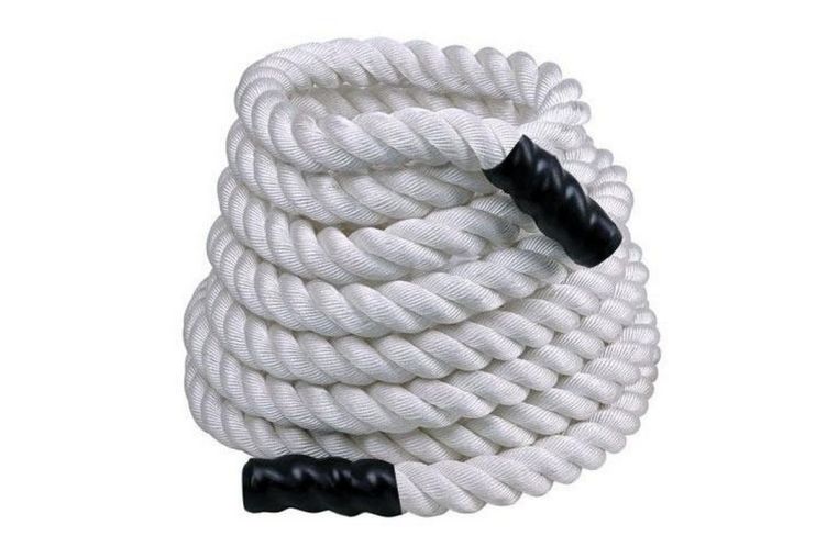 Тренировочный канат Perform Better Training Ropes 12m 4087-40-White 15 кг, диаметр 5 см, белый 