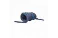 Канат тренировочный в рукаве Live Pro Covered Battle Rope LP8172-M1 3,8 см х 12 м, черный\синий фото 3