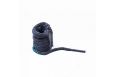 Канат тренировочный в рукаве Live Pro Covered Battle Rope LP8172-M1 3,8 см х 12 м, черный\синий фото 4