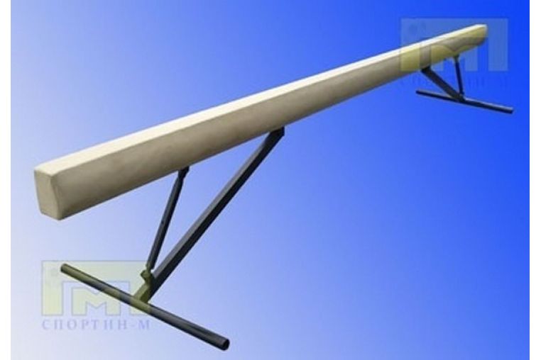 Бревно гимнастическое Atlet высокое, регулируемое 5,0 м IMP-A398 
