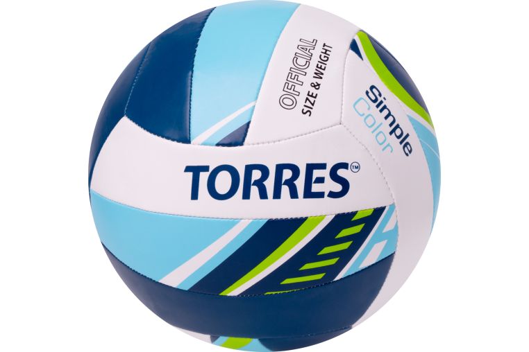 Мяч волейбольный Torres Simple Color V323115 р.5 