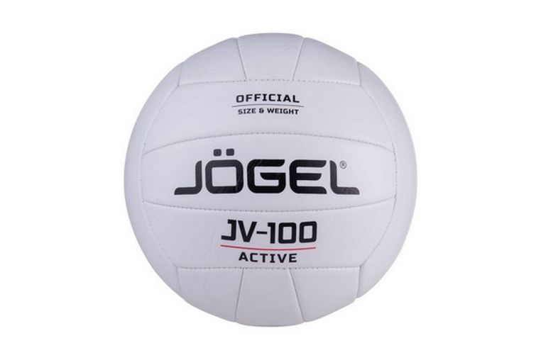 Мяч волейбольный Jogel JV-100 р.5, белый 