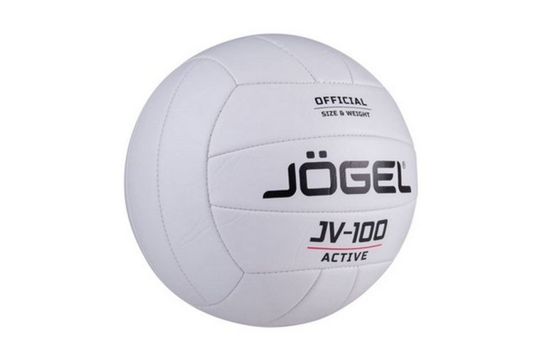 Мяч волейбольный Jogel JV-100 р.5, белый фото 2