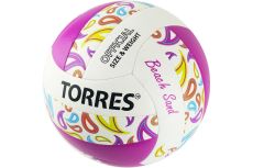 Мяч волейбольный пляжный Torres Beach Sand Pink V32085B, р.5