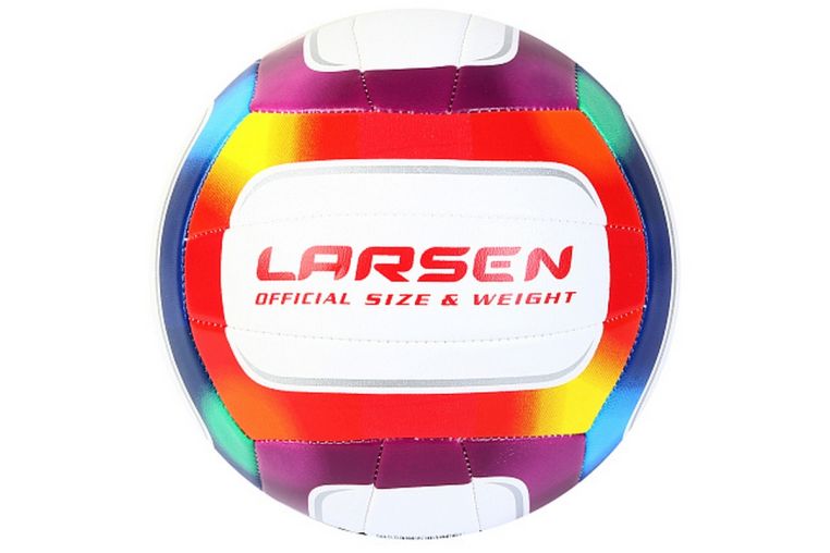 Мяч волейбольный пляжный Larsen Beach Volleyball Rainbow р.5 фото 2