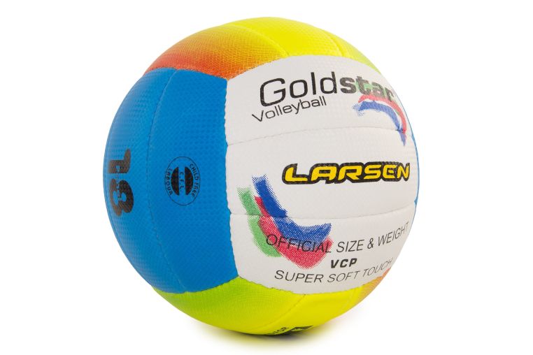 Мяч волейбольный пляжный Larsen Gold Star р.5 фото 3