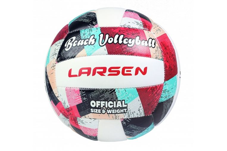 Мяч волейбольный Larsen Beach Volleyball Pink/Blue фото 1