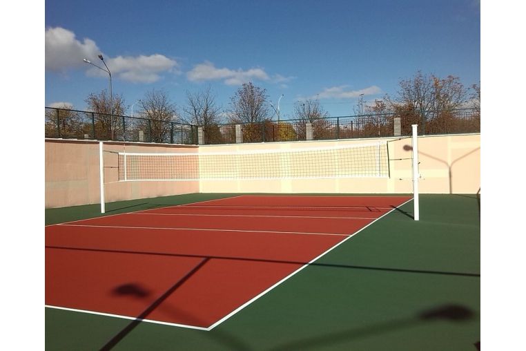 Универсальные алюм. стойки с механической лебедкой натяжения сетки SportWerk SpW-AUS-4 фото 1