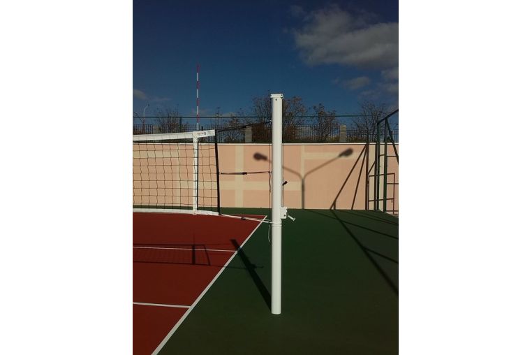 Универсальные алюм. стойки с механической лебедкой натяжения сетки SportWerk SpW-AUS-4 фото 2