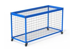 Тележка для мячей и спортивного инвентаря 113х45х54 см Spektr Sport