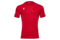 Футболка спортивная унисекс Macron Rigel Hero, 507902-RD, 100% полиэстер, красный