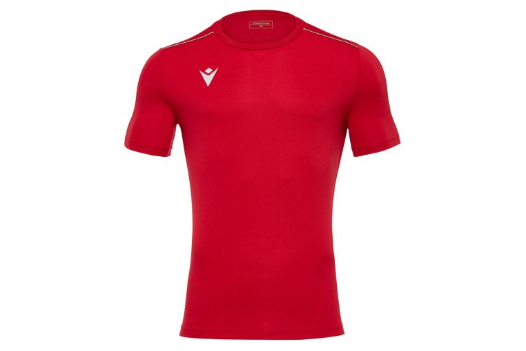 Футболка спортивная унисекс Macron Rigel Hero, 507902-RD, 100% полиэстер, красный 