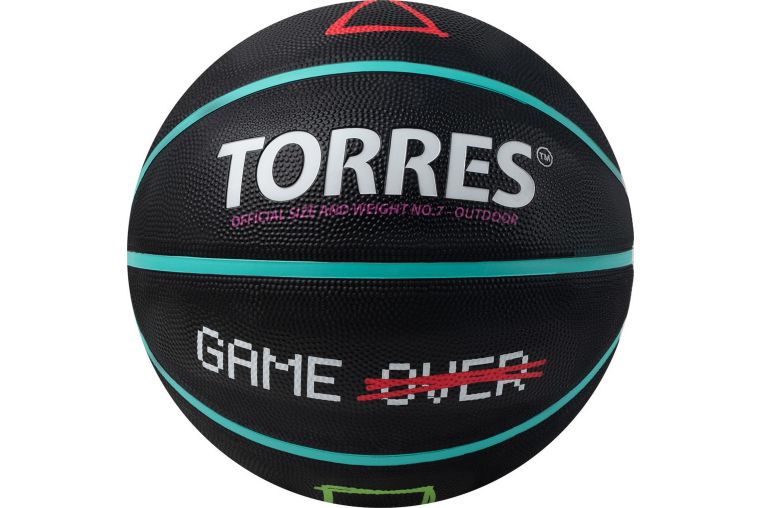 Мяч баскетбольный Torres Game Over B023117 р.7 