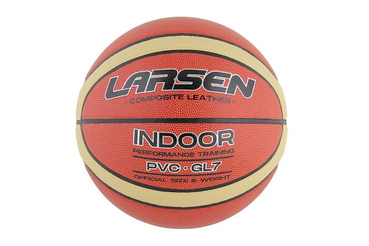 Баскетбольный мяч Larsen PVC-GL7 р.7 фото 1