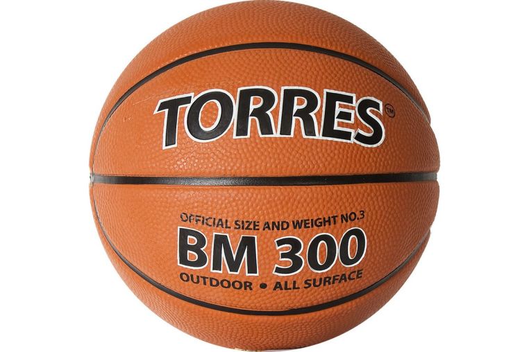 Мяч баскетбольный Torres BM300 B02013 р.3 фото 1