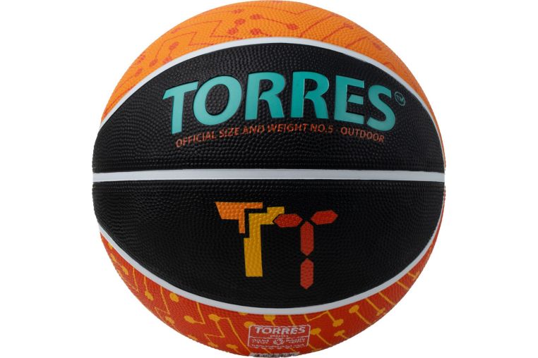 Мяч баскетбольный Torres TT B023155 р.5 фото 4