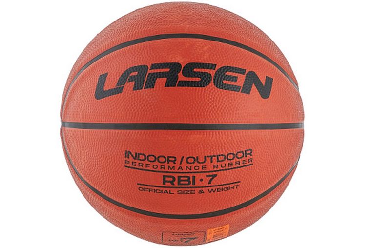 Мяч баскетбольный Larsen RBI-7 Rubber Performance p.7 фото 2