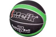 Мяч баскетбольный Sportex Meik MK2310 C28682-2 р.7 черный\зеленый