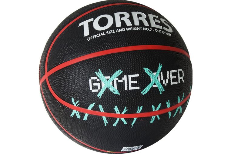 Мяч баскетбольный Torres Game Over B02217 р.7 