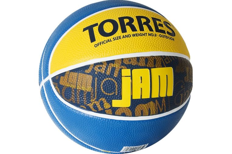 Мяч баскетбольный Torres Jam B02043 р.3 