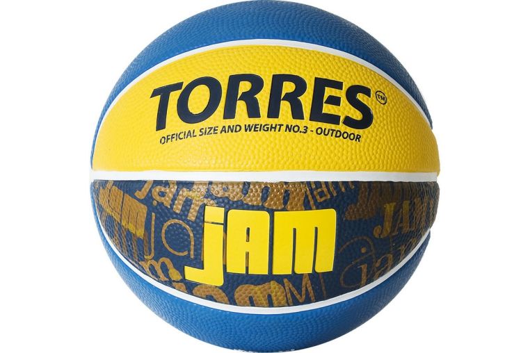 Мяч баскетбольный Torres Jam B02043 р.3 фото 1